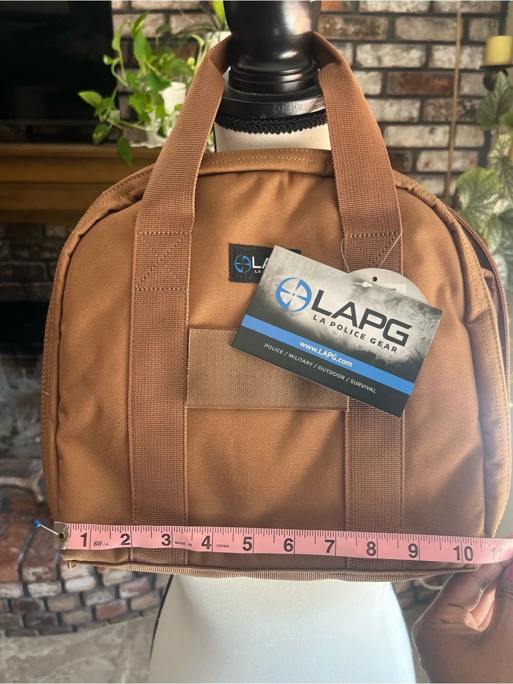 Tactical Duffel Bag in Brown